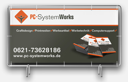Werbetechnik Mannheim Werbetechnik Mannheim | Werbebanner Banner PVC-Plane
